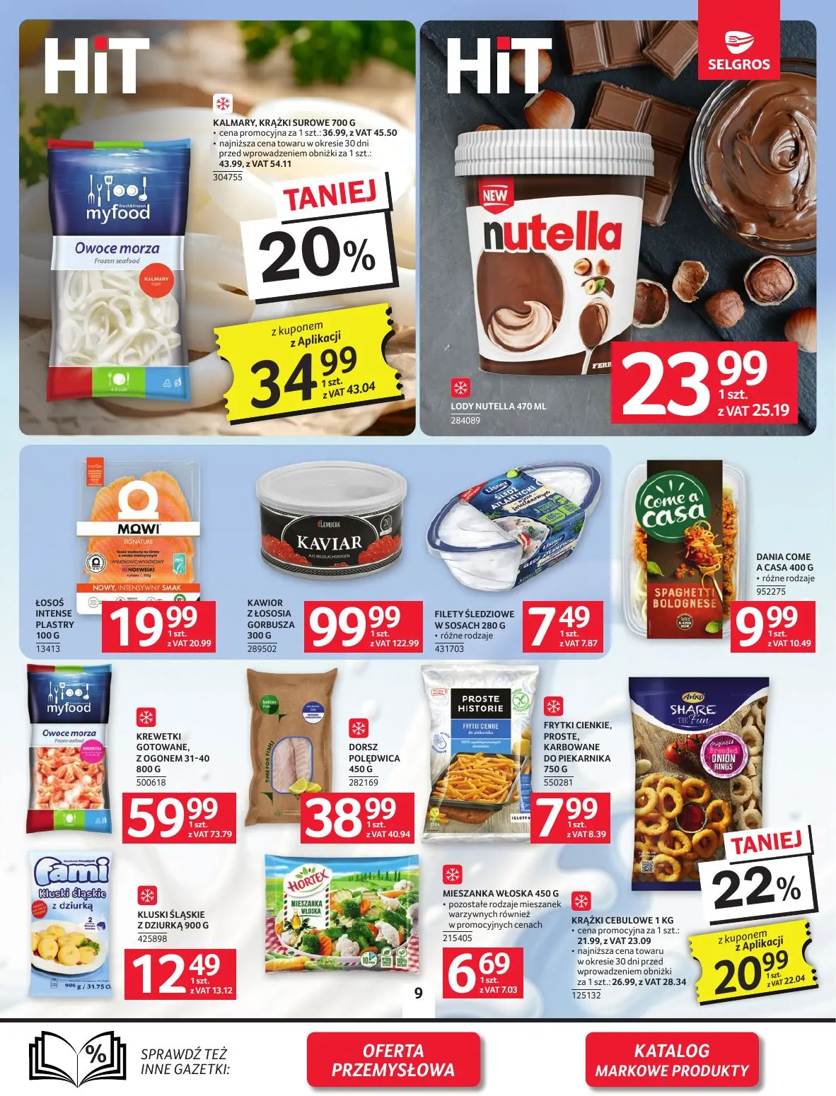 gazetka promocyjna SELGROS Oferta spożywcza - Strona 9