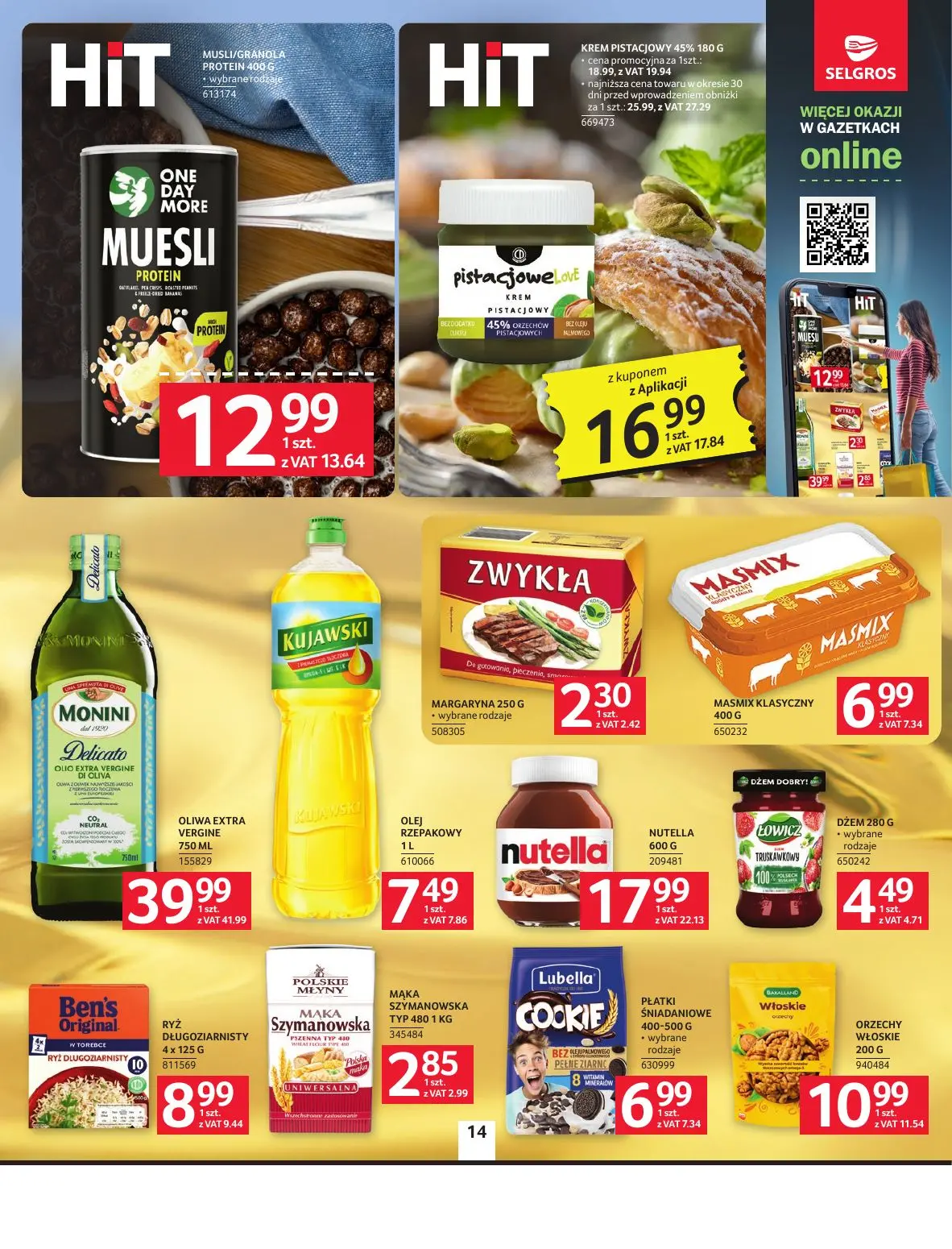 gazetka promocyjna SELGROS Oferta spożywcza - Strona 14
