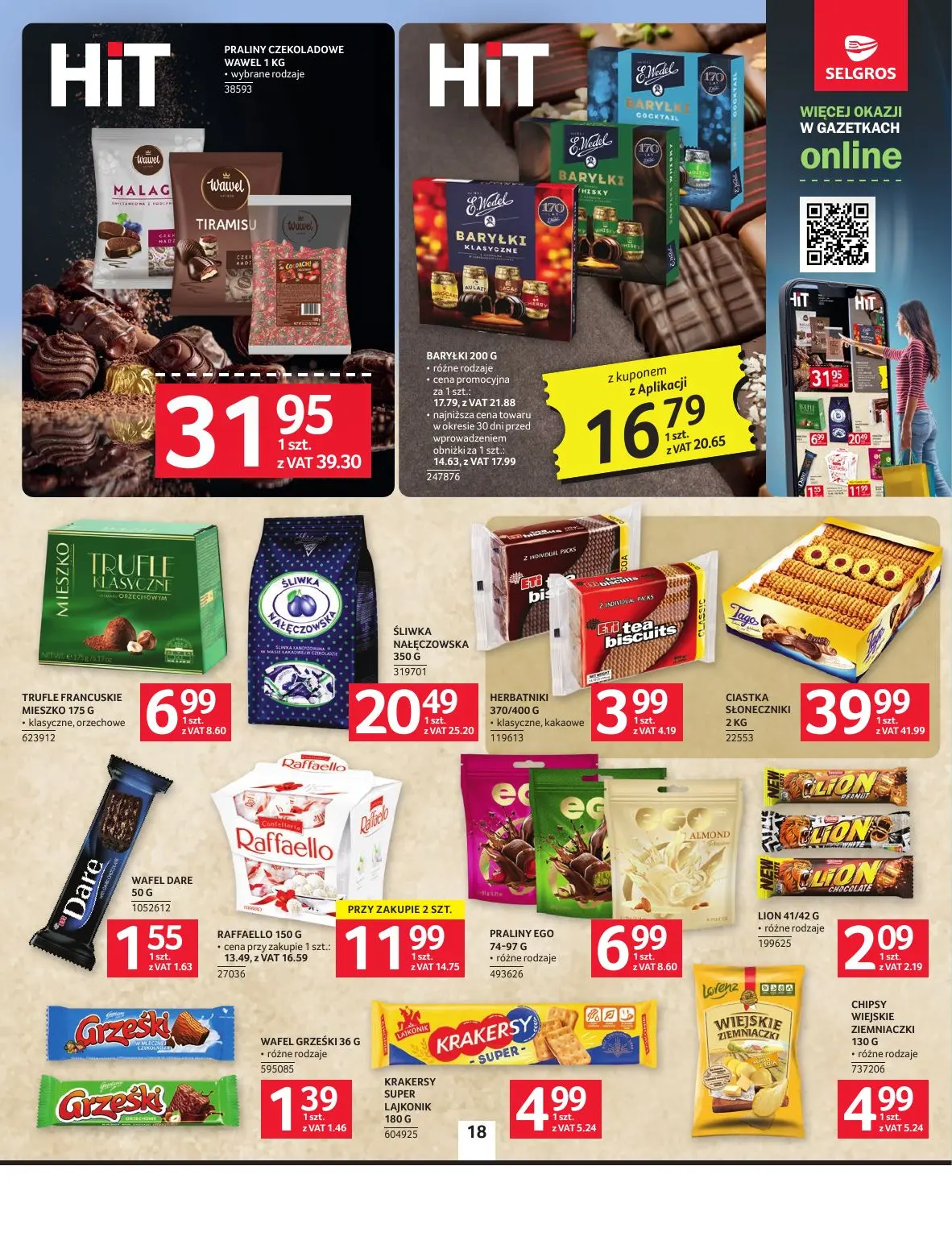 gazetka promocyjna SELGROS Oferta spożywcza - Strona 18