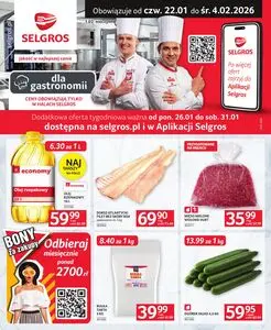 Gazetka promocyjna SELGROS, ważna od 2026-01-22 do 2026-02-04.