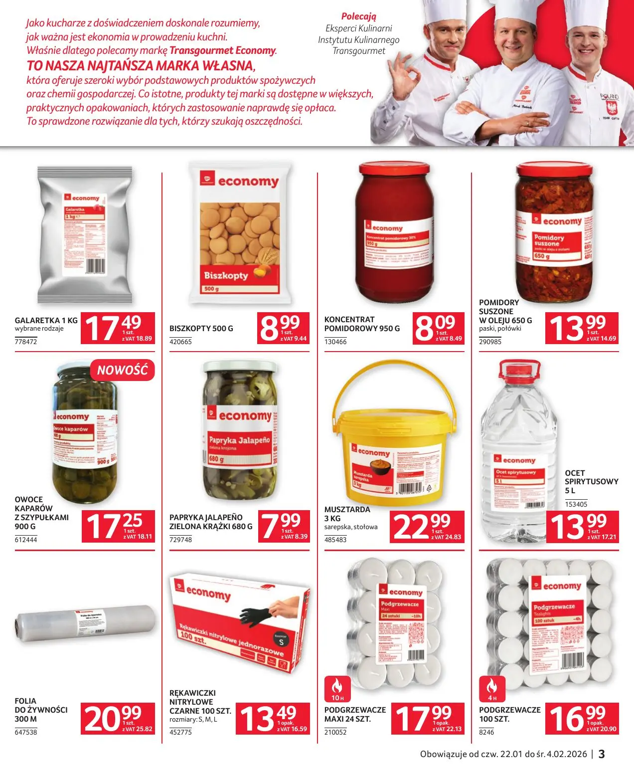 gazetka promocyjna SELGROS Oferta gastronomiczna - Strona 3