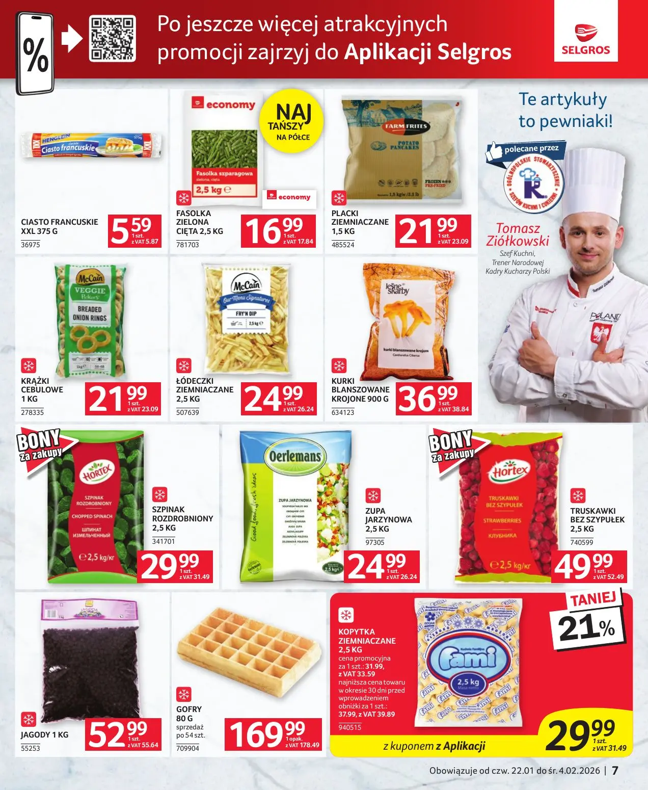 gazetka promocyjna SELGROS Oferta gastronomiczna - Strona 7