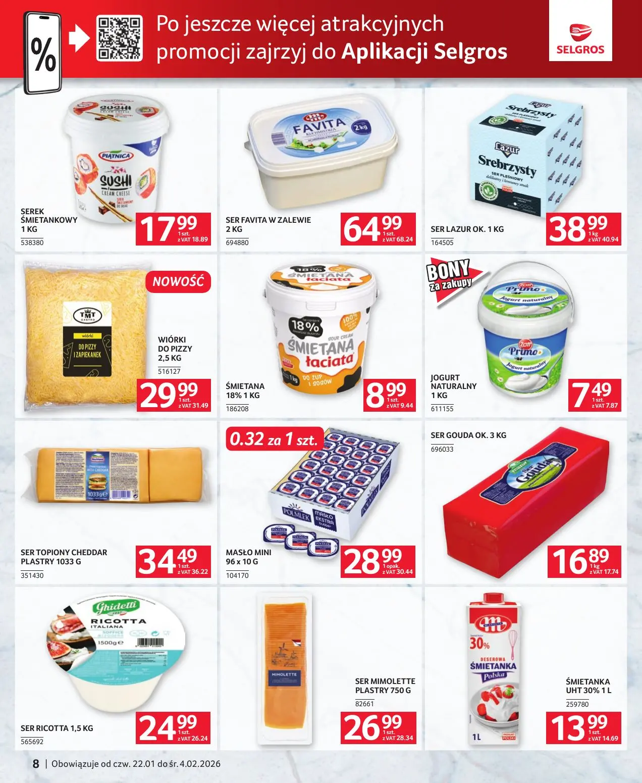 gazetka promocyjna SELGROS Oferta gastronomiczna - Strona 8