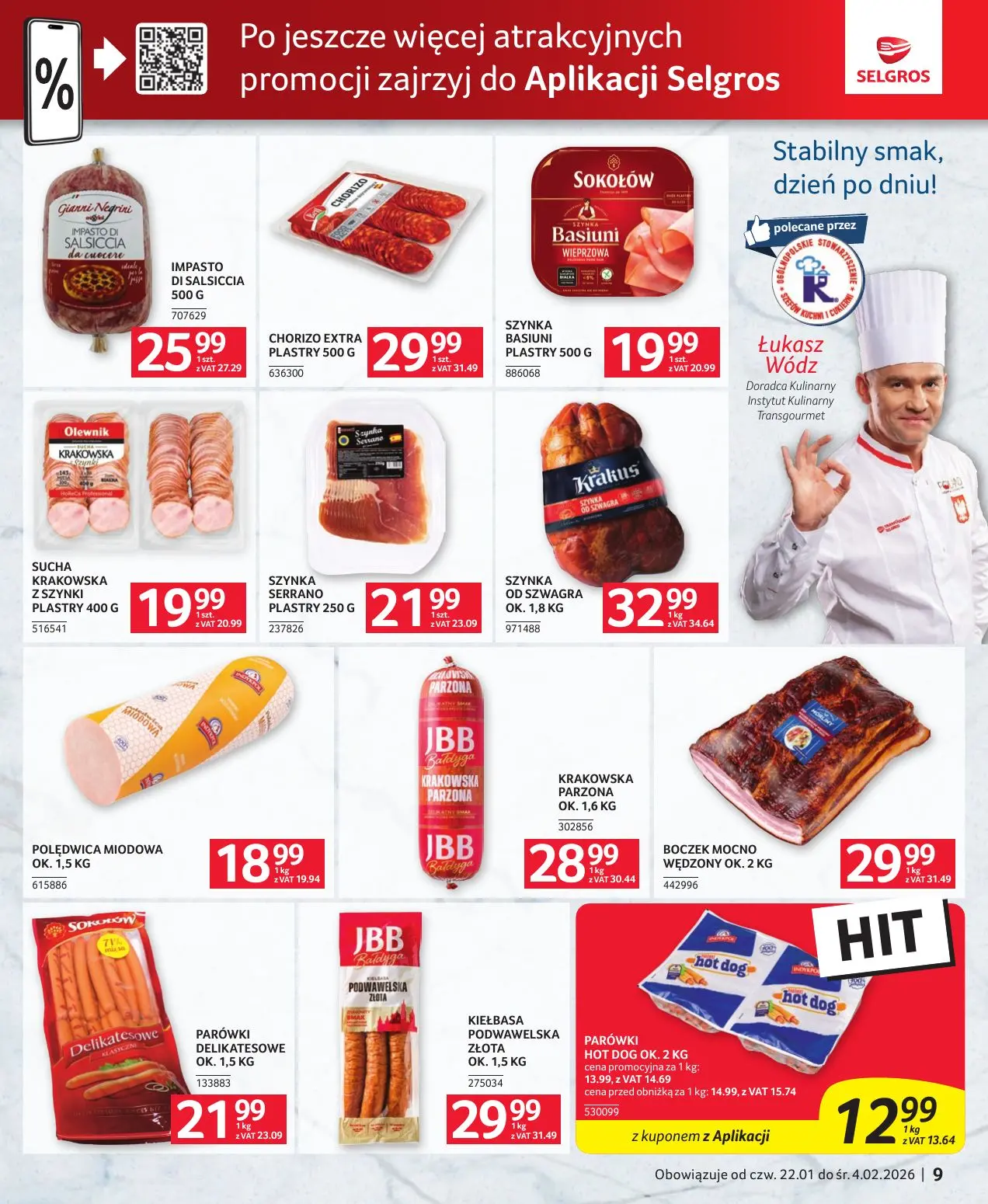 gazetka promocyjna SELGROS Oferta gastronomiczna - Strona 9