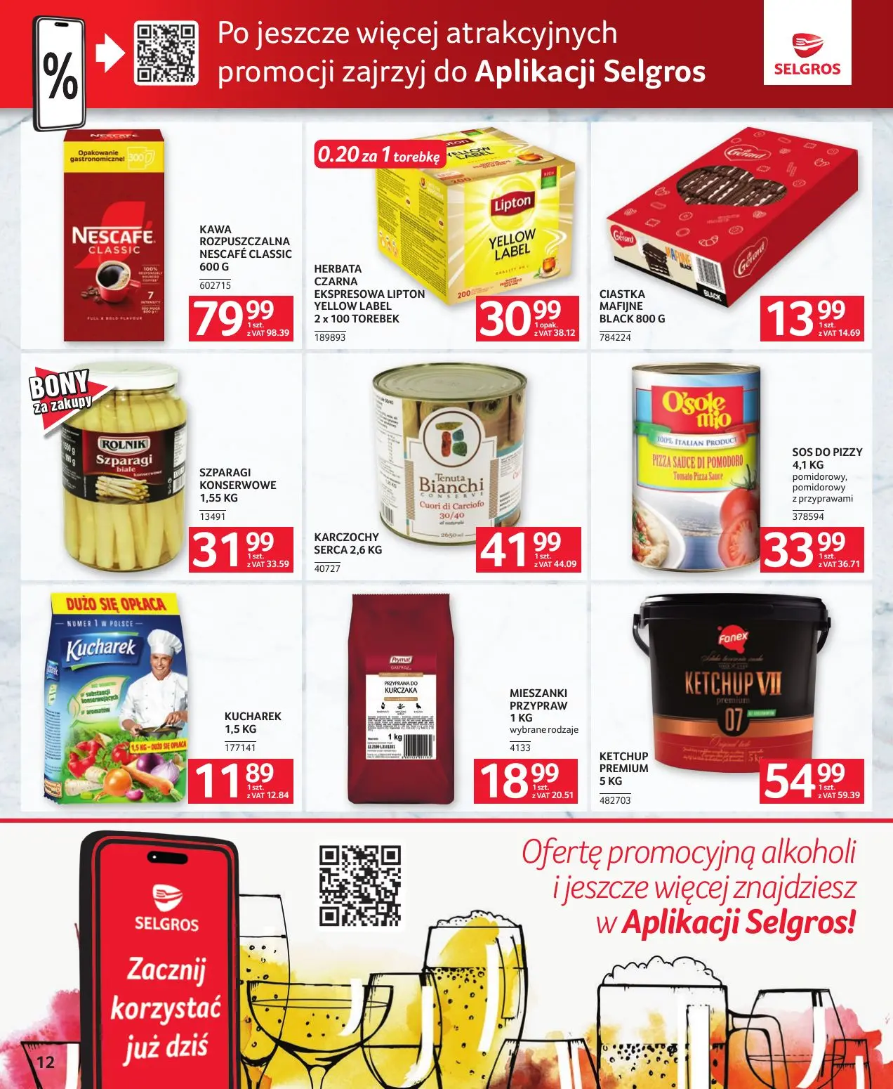 gazetka promocyjna SELGROS Oferta gastronomiczna - Strona 12