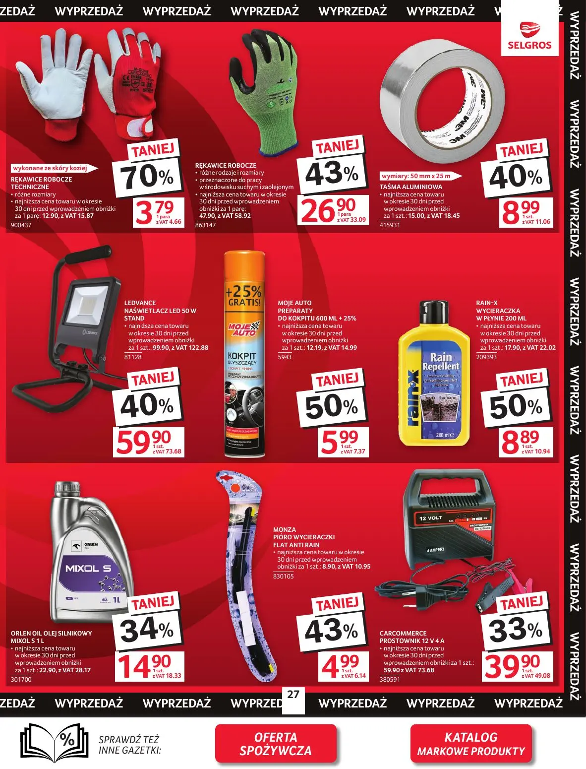 gazetka promocyjna SELGROS Oferta przemysłowa - Strona 29