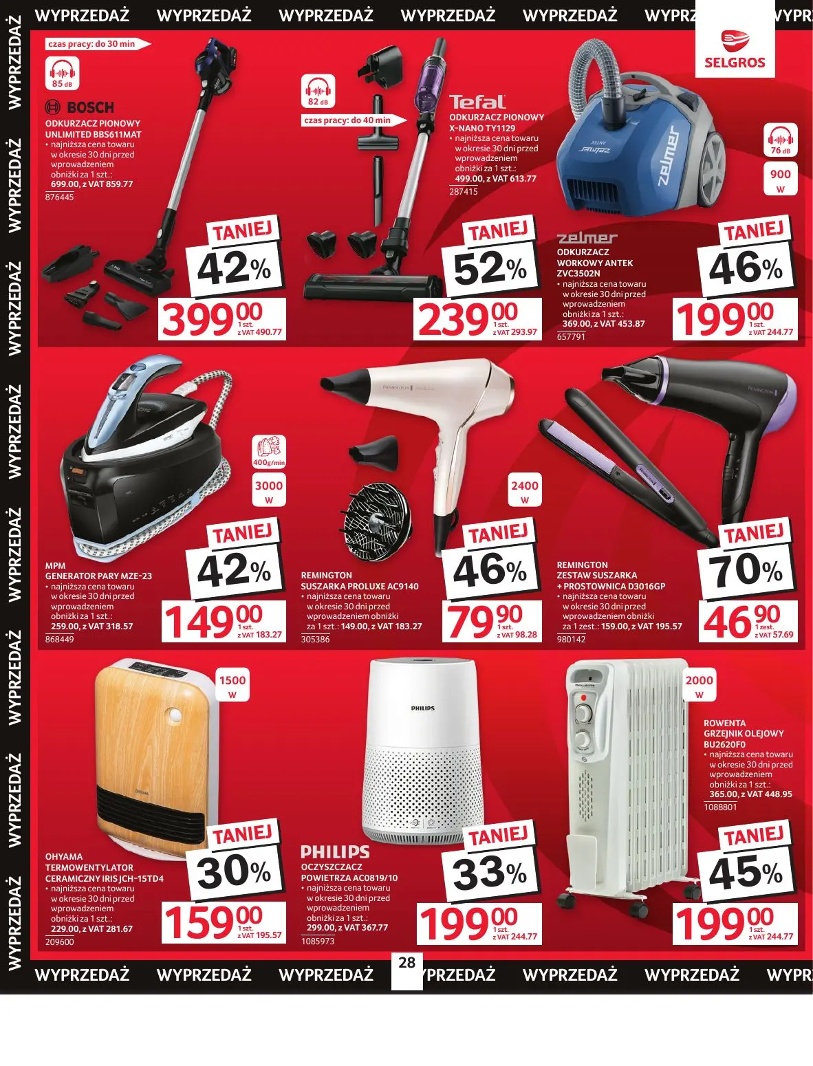 gazetka promocyjna SELGROS Oferta przemysłowa - Strona 30