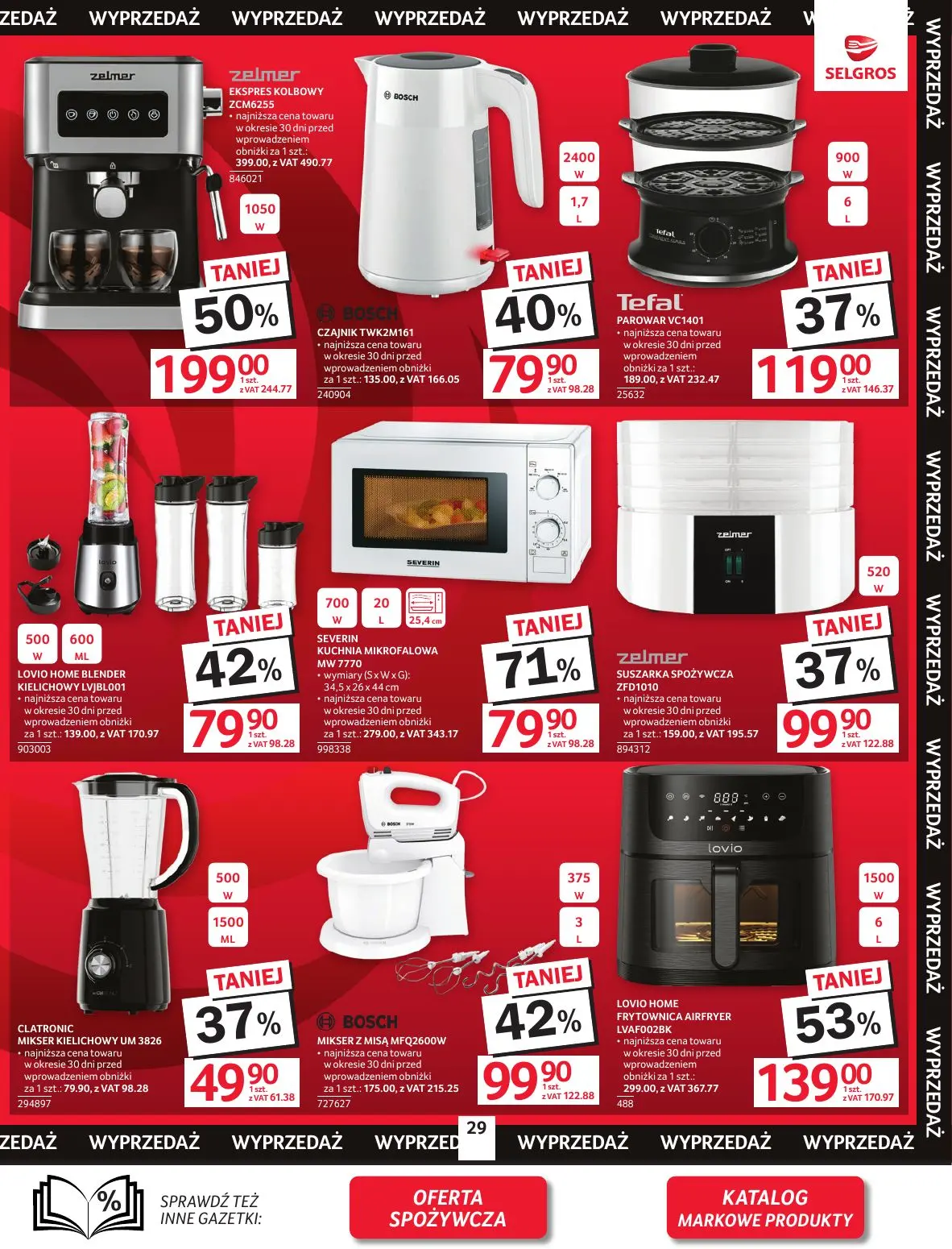 gazetka promocyjna SELGROS Oferta przemysłowa - Strona 31