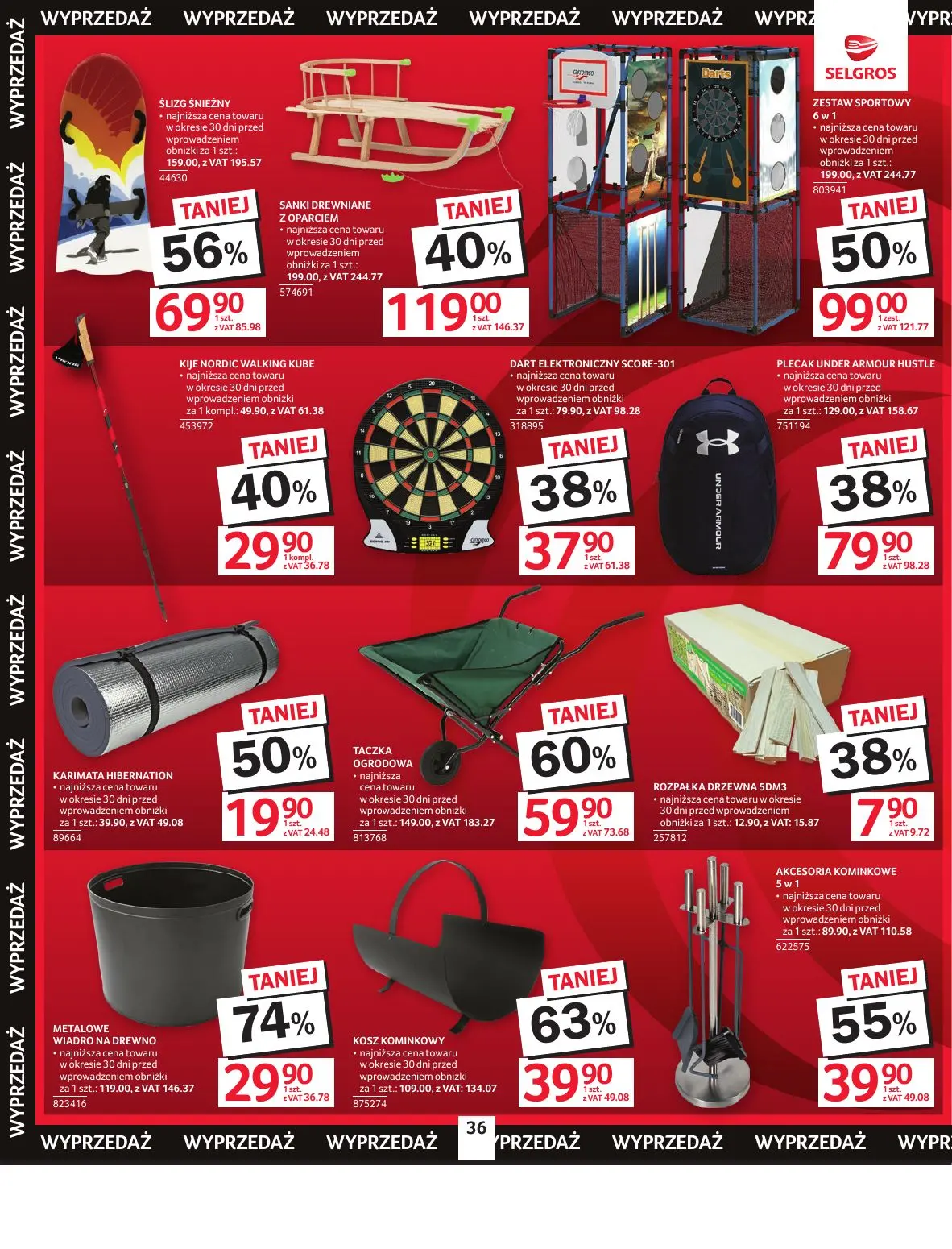 gazetka promocyjna SELGROS Oferta przemysłowa - Strona 38