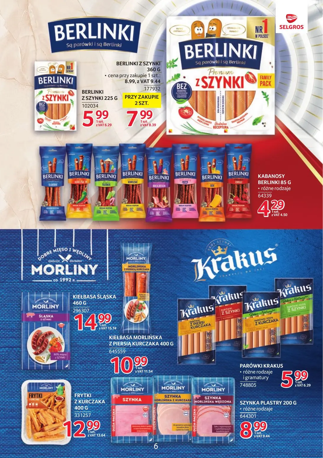 gazetka promocyjna SELGROS Markowe produkty - Strona 6