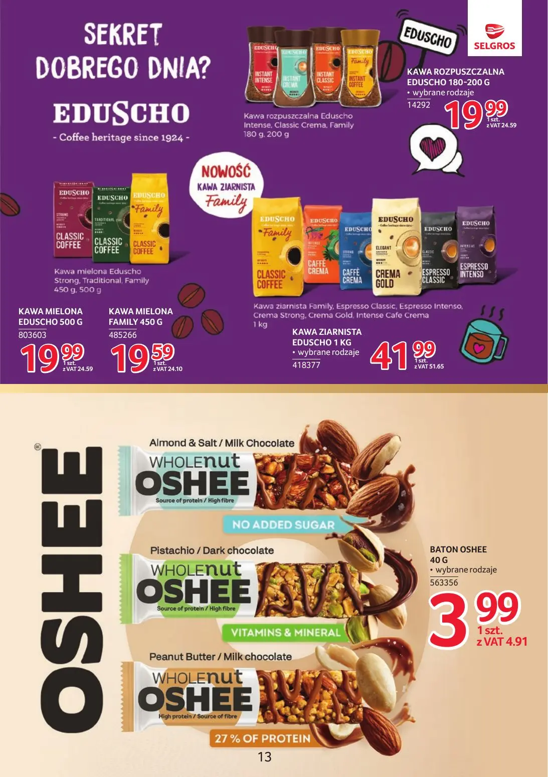 gazetka promocyjna SELGROS Markowe produkty - Strona 13