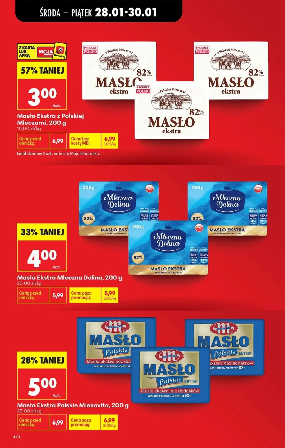 gazetka promocyjna Biedronka Lada tradycyjna. Od środy  - Strona 4