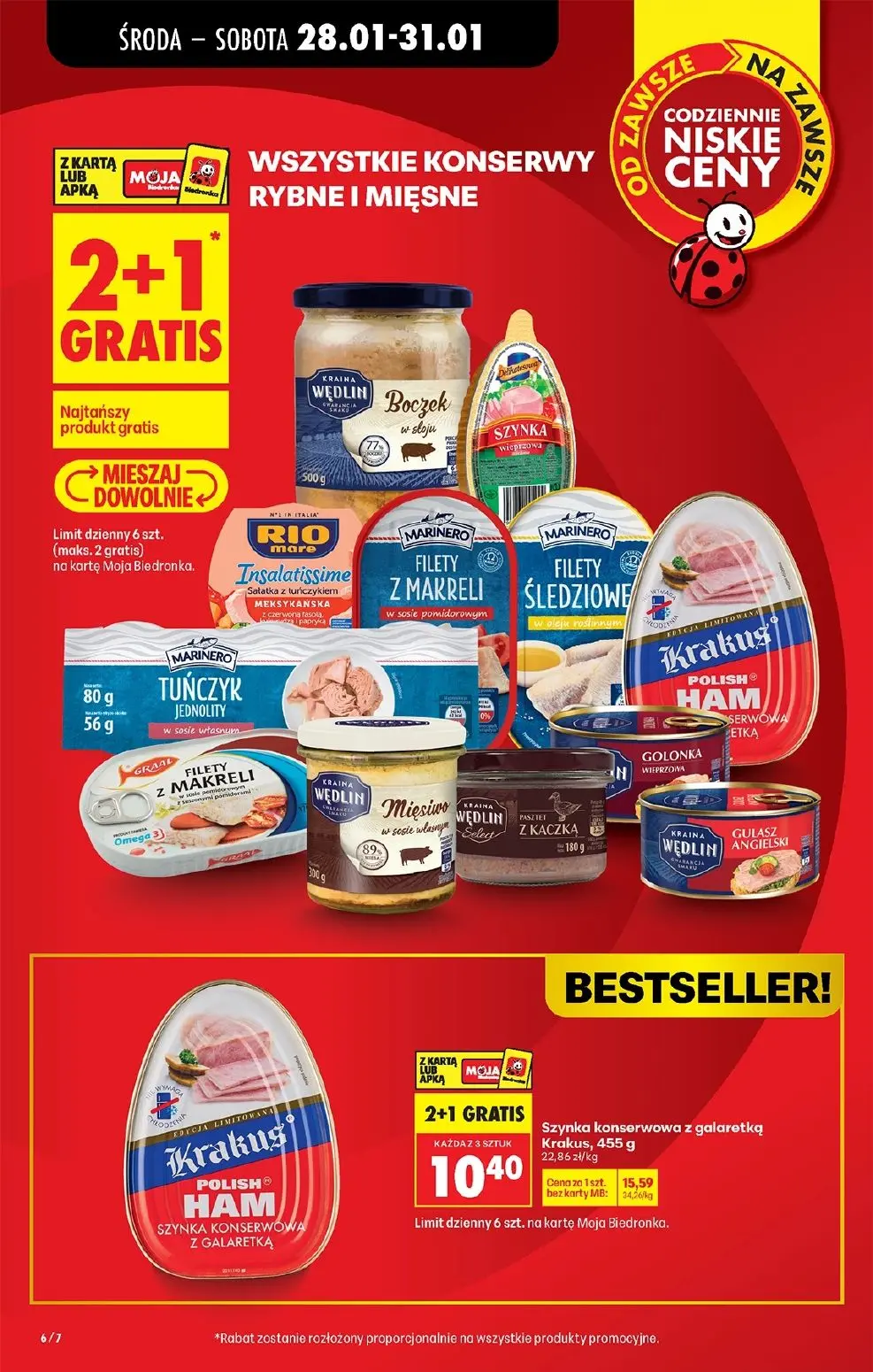 gazetka promocyjna Biedronka Lada tradycyjna. Od środy  - Strona 6