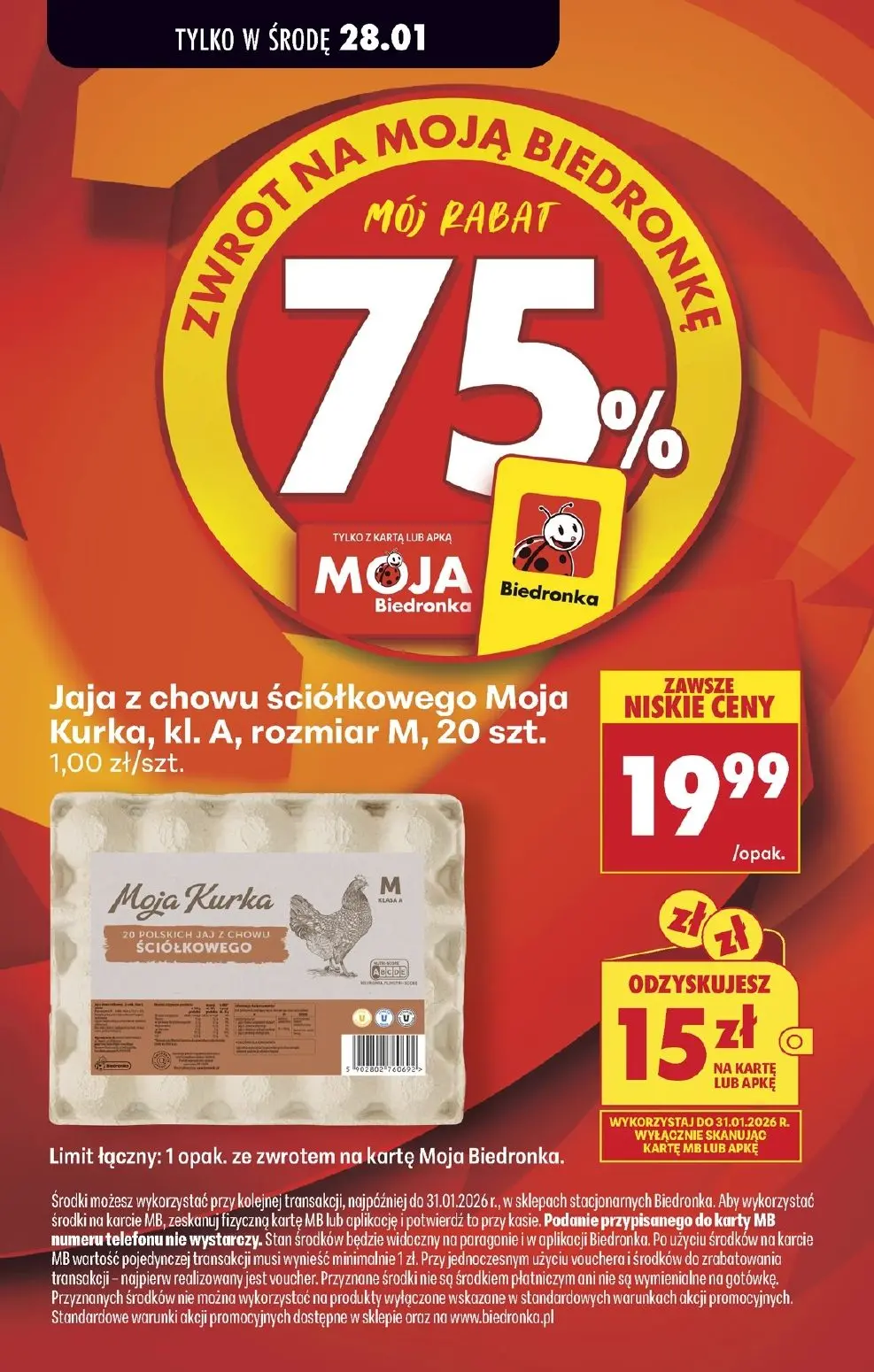 gazetka promocyjna Biedronka Lada tradycyjna. Od środy  - Strona 6