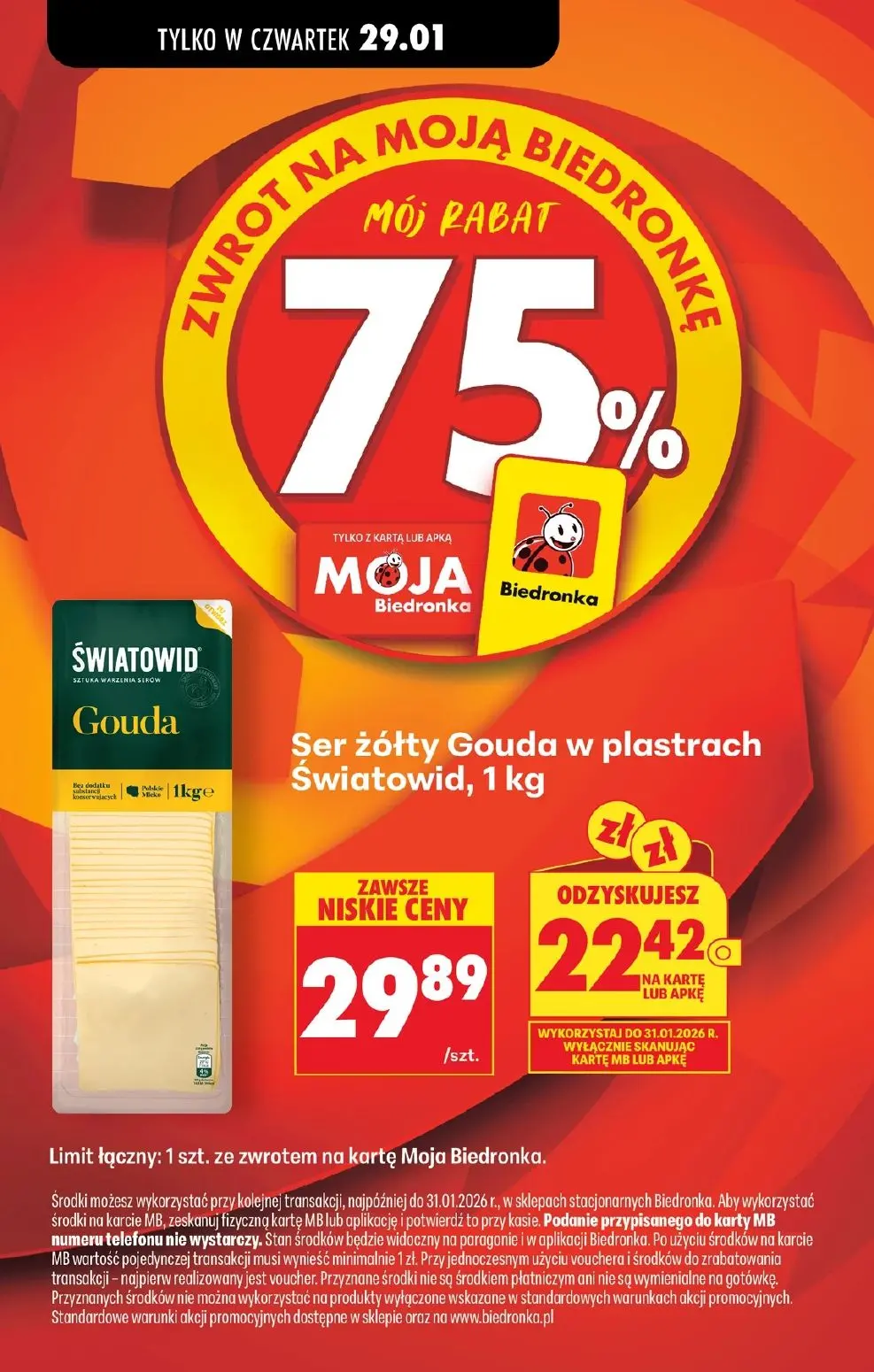 gazetka promocyjna Biedronka Lada tradycyjna. Od środy  - Strona 8