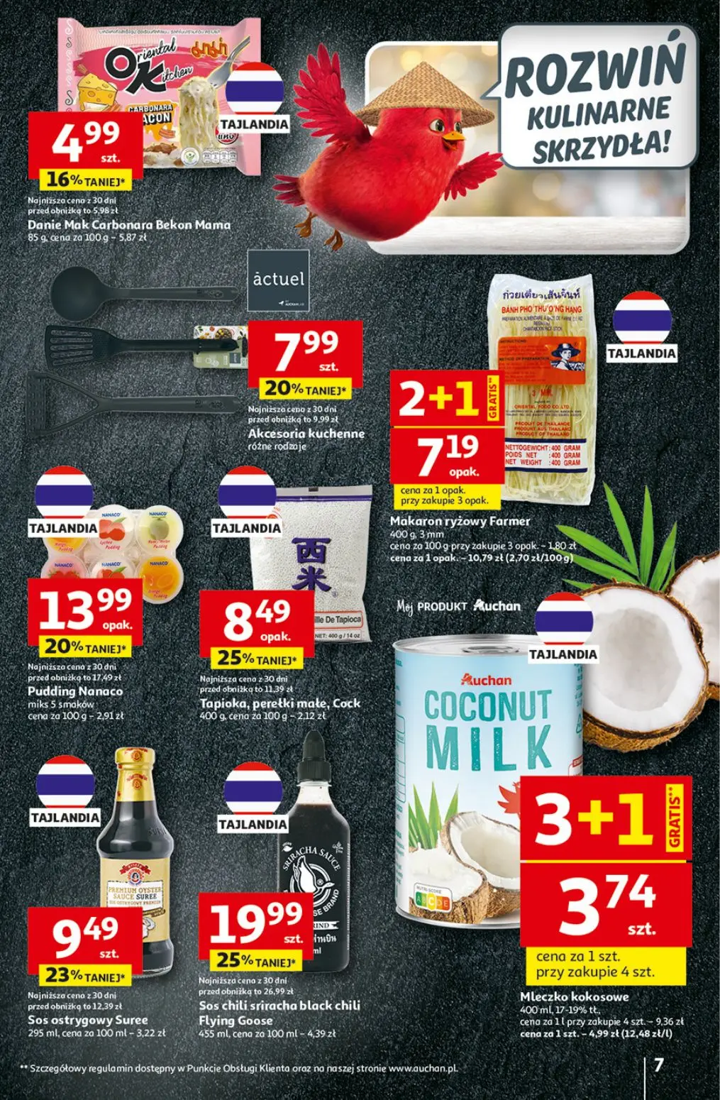 gazetka promocyjna Auchan Kuchnie Świata - Strona 7