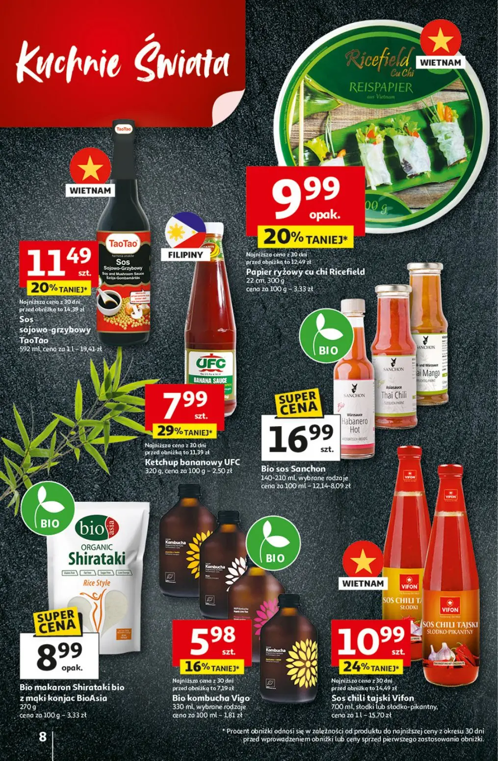 gazetka promocyjna Auchan Kuchnie Świata - Strona 8