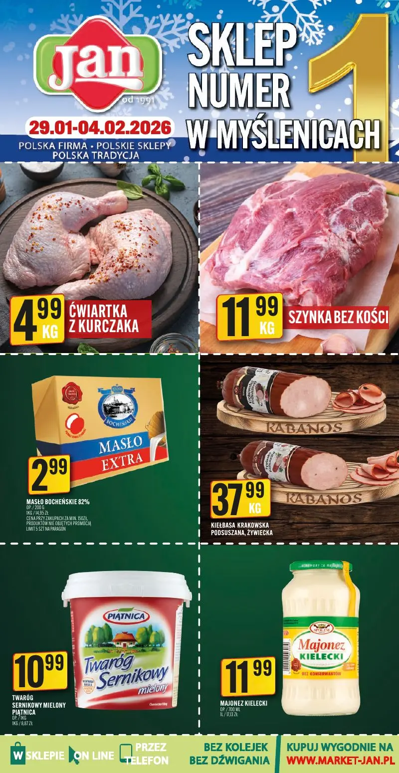 gazetka promocyjna Jan Myślenice - Strona 1