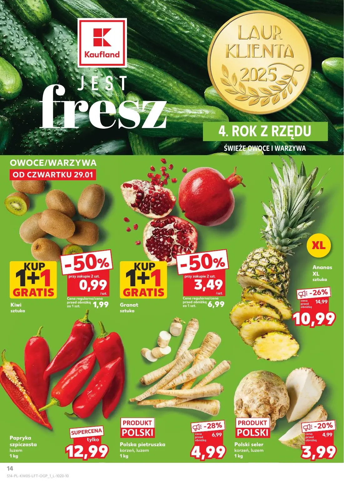 gazetka promocyjna Kaufland Jest fresz - Strona 14