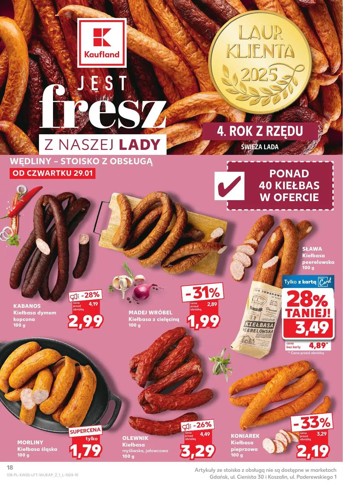 gazetka promocyjna Kaufland Jest fresz - Strona 18