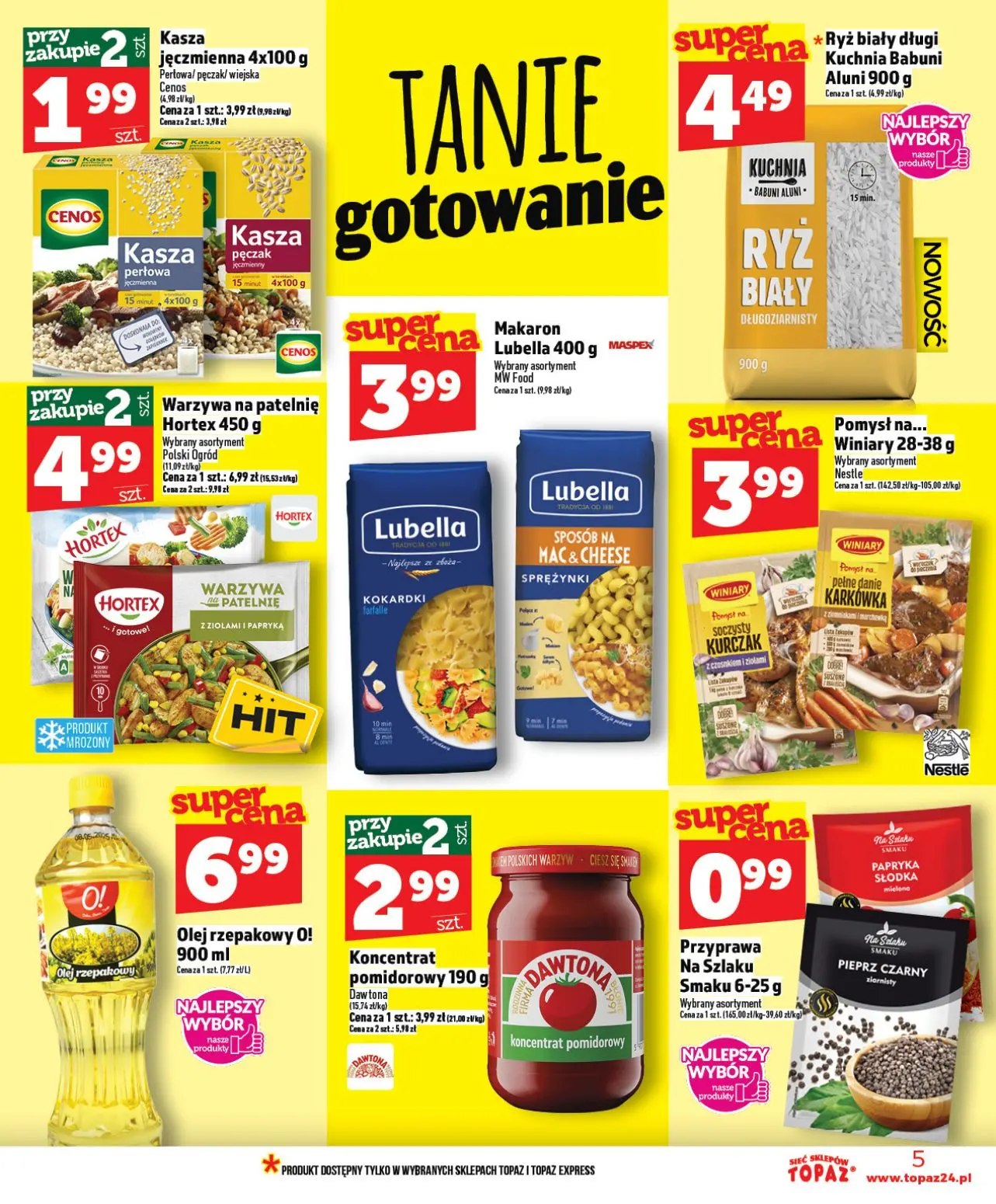 gazetka promocyjna Topaz Ceny małe - Strona 5