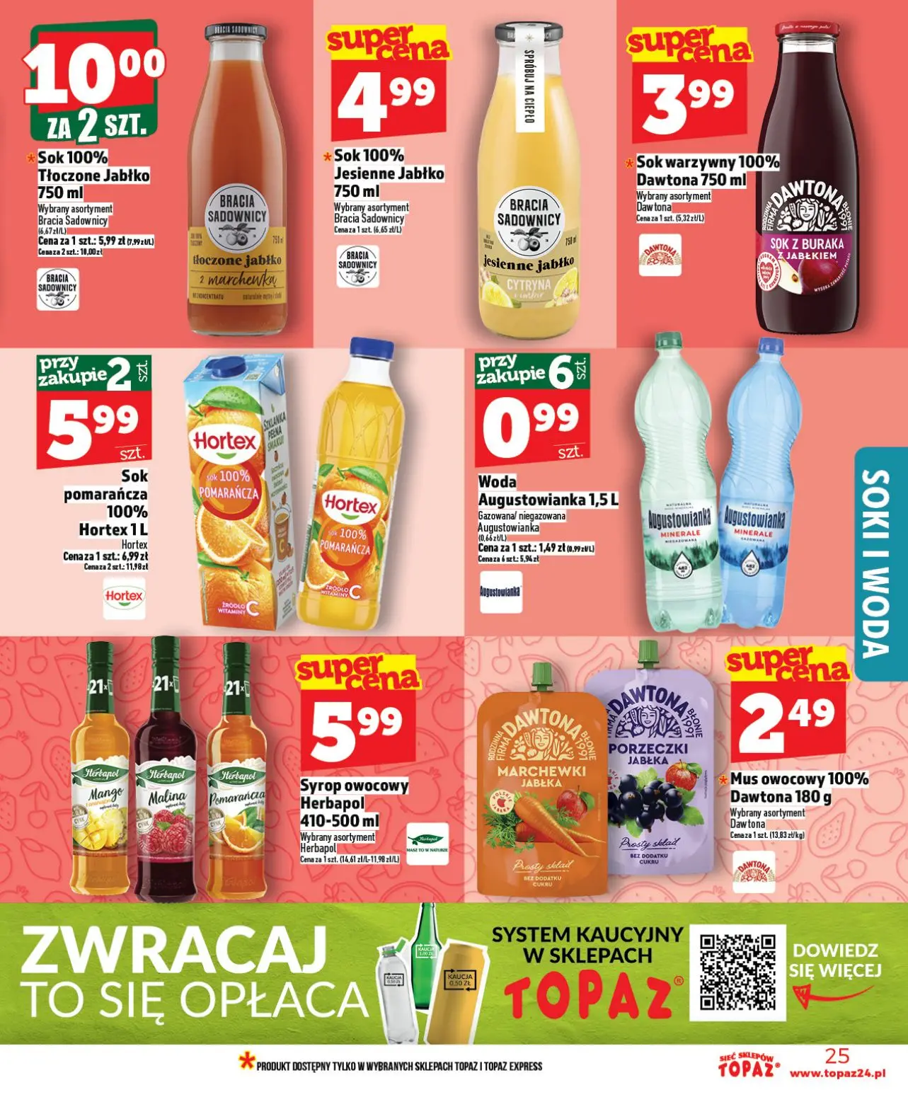 gazetka promocyjna Topaz Ceny małe - Strona 25
