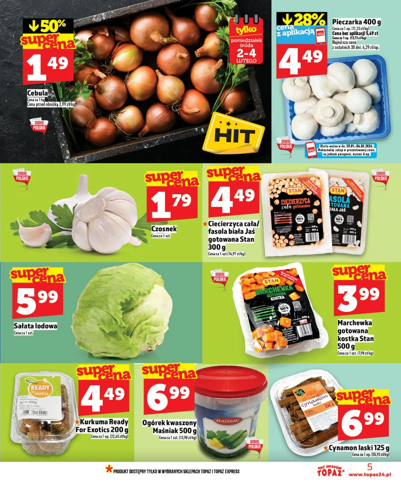 gazetka promocyjna Topaz Warszawa - Strona 5