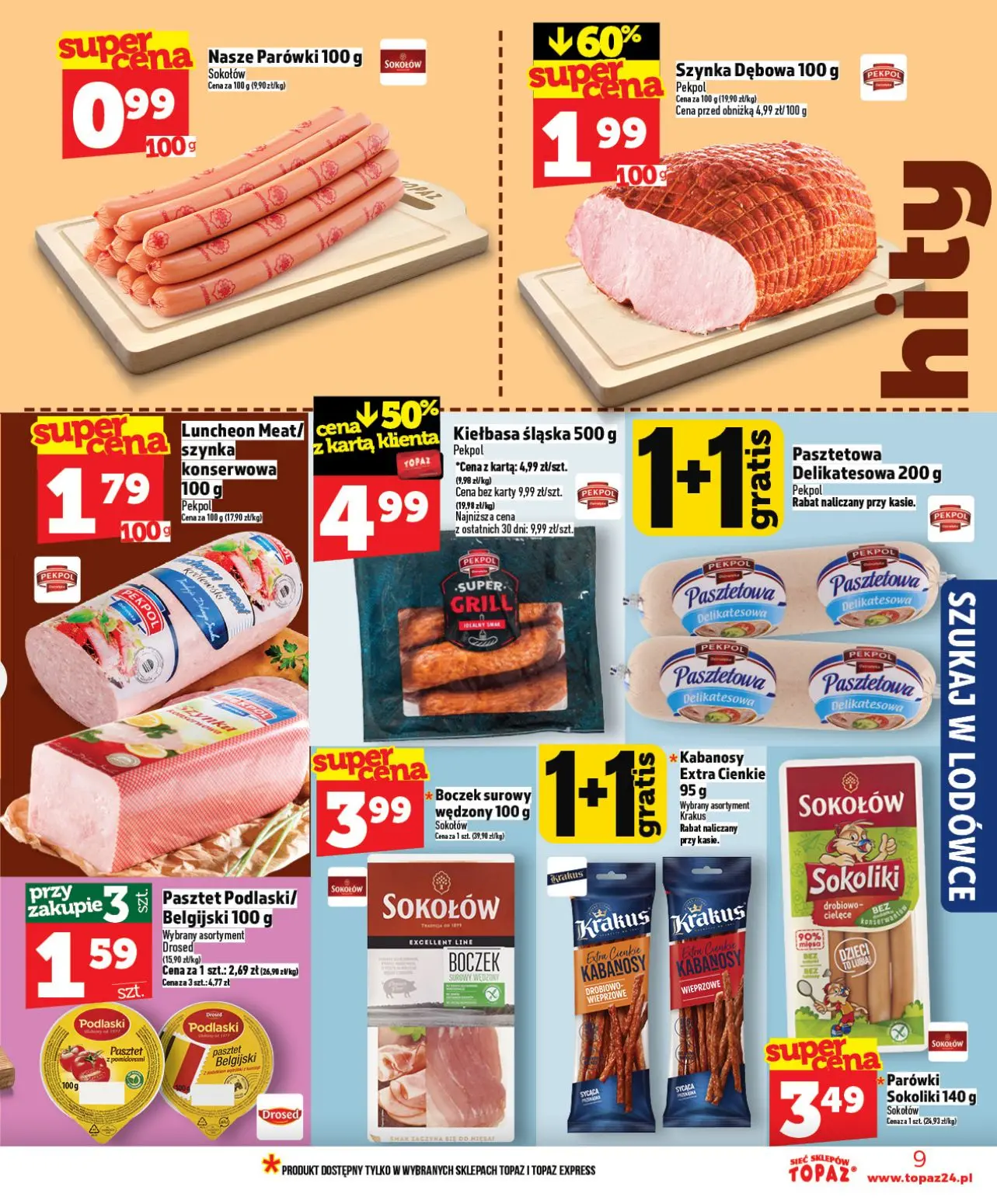 gazetka promocyjna Topaz Warszawa - Strona 9