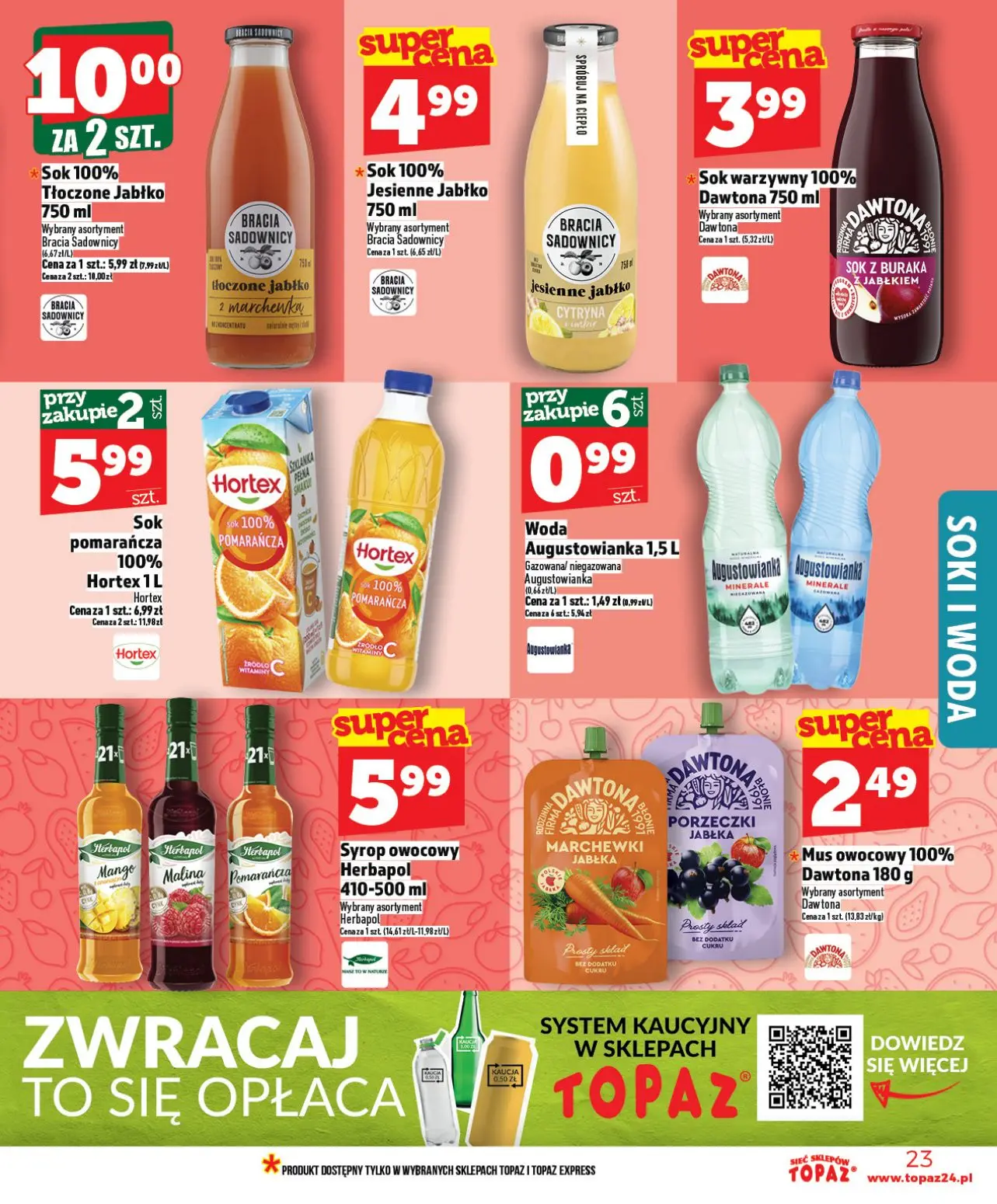 gazetka promocyjna Topaz Warszawa - Strona 23