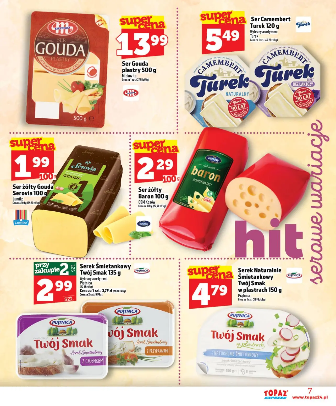 gazetka promocyjna Topaz Express - Strona 7