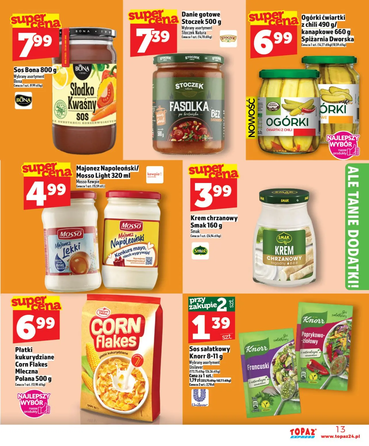 gazetka promocyjna Topaz Express - Strona 13