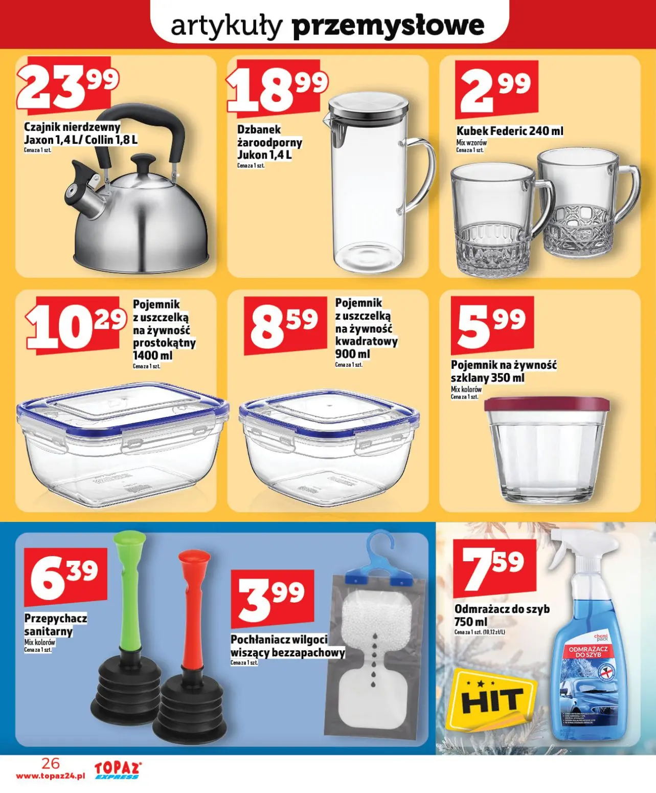 gazetka promocyjna Topaz Express - Strona 26