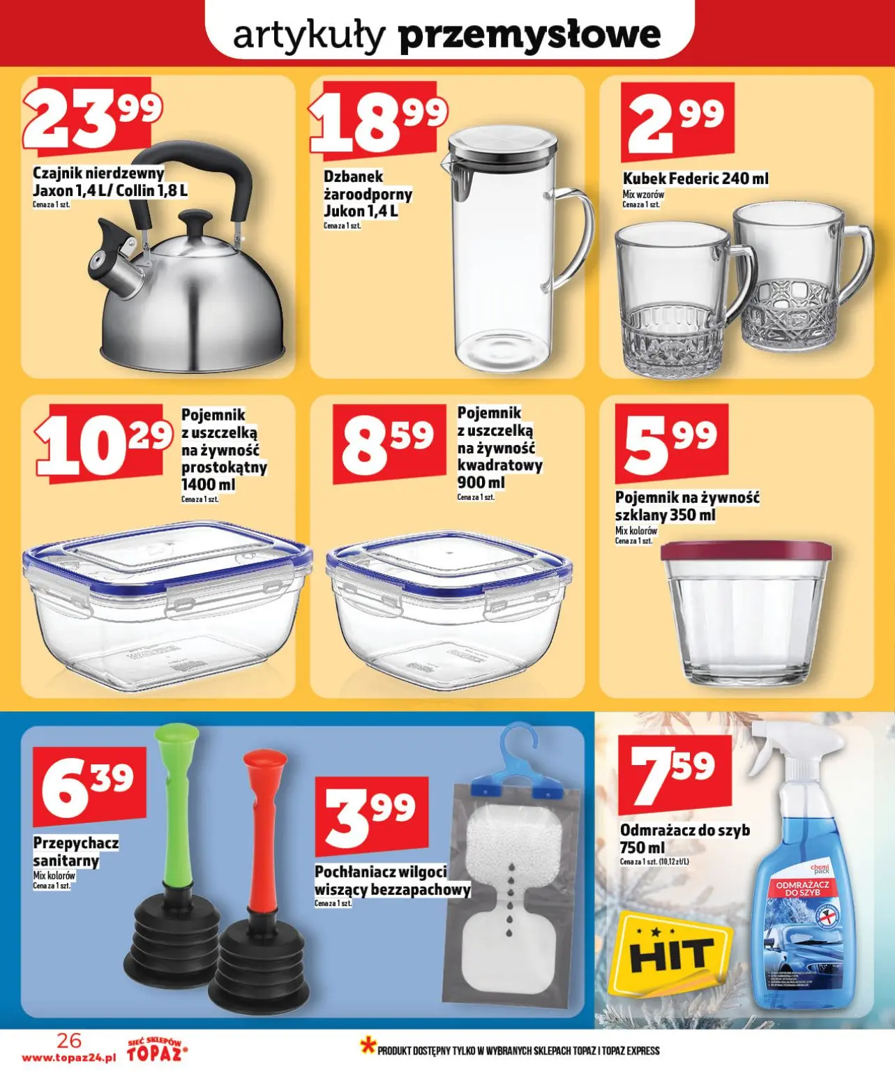 gazetka promocyjna Topaz Ogólna - Strona 26