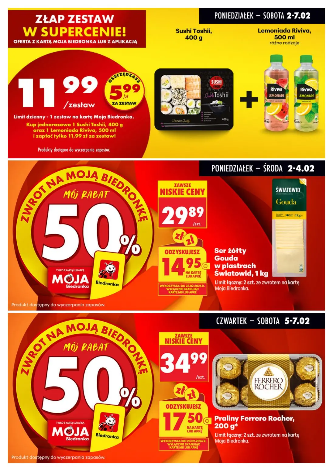 gazetka promocyjna Biedronka Biedronkowe oszczędności - Strona 3