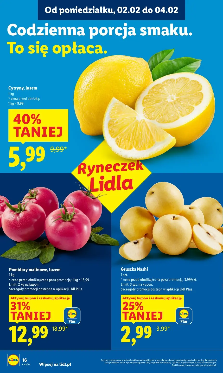 gazetka promocyjna LIDL Od poniedziałku - Strona 16