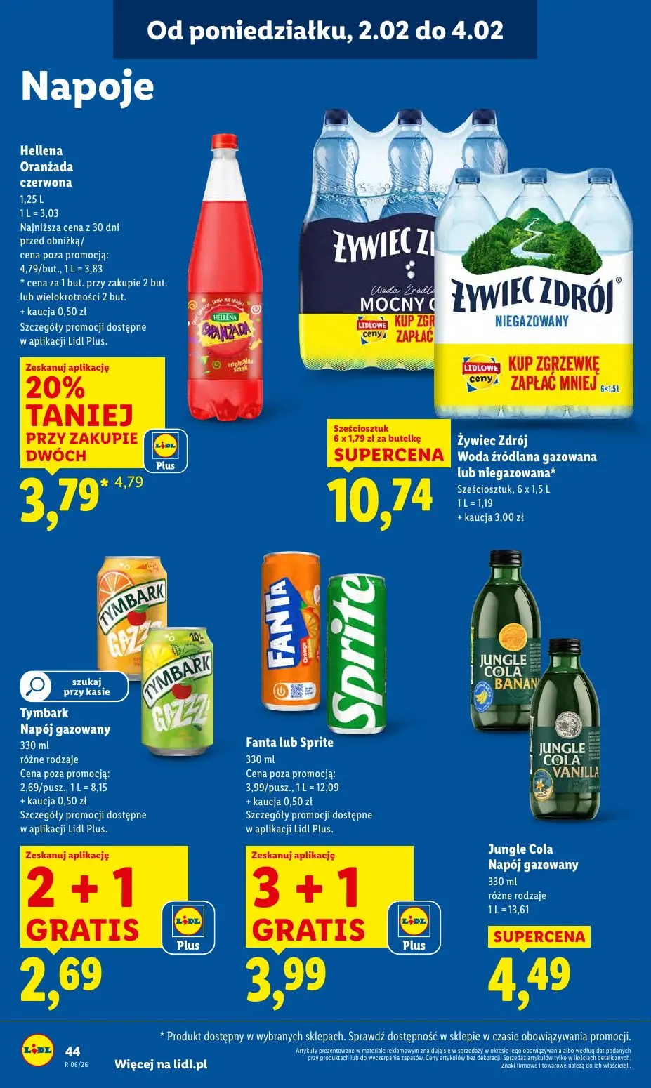 gazetka promocyjna LIDL Od poniedziałku - Strona 44