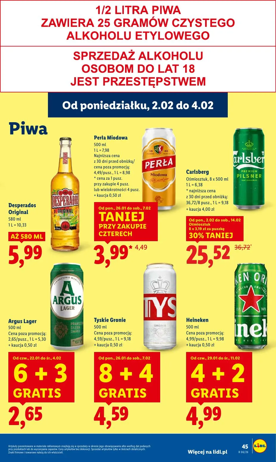 gazetka promocyjna LIDL Od poniedziałku - Strona 45