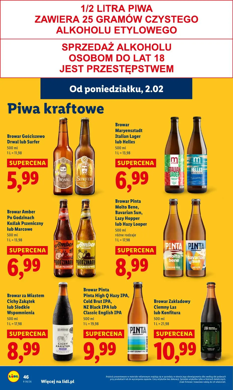 gazetka promocyjna LIDL Od poniedziałku - Strona 46