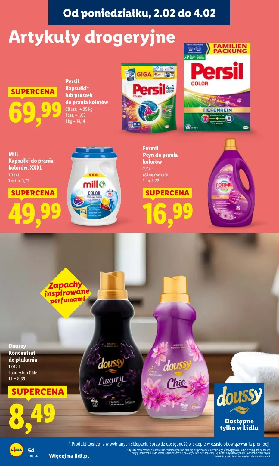 gazetka promocyjna LIDL Od poniedziałku - Strona 54