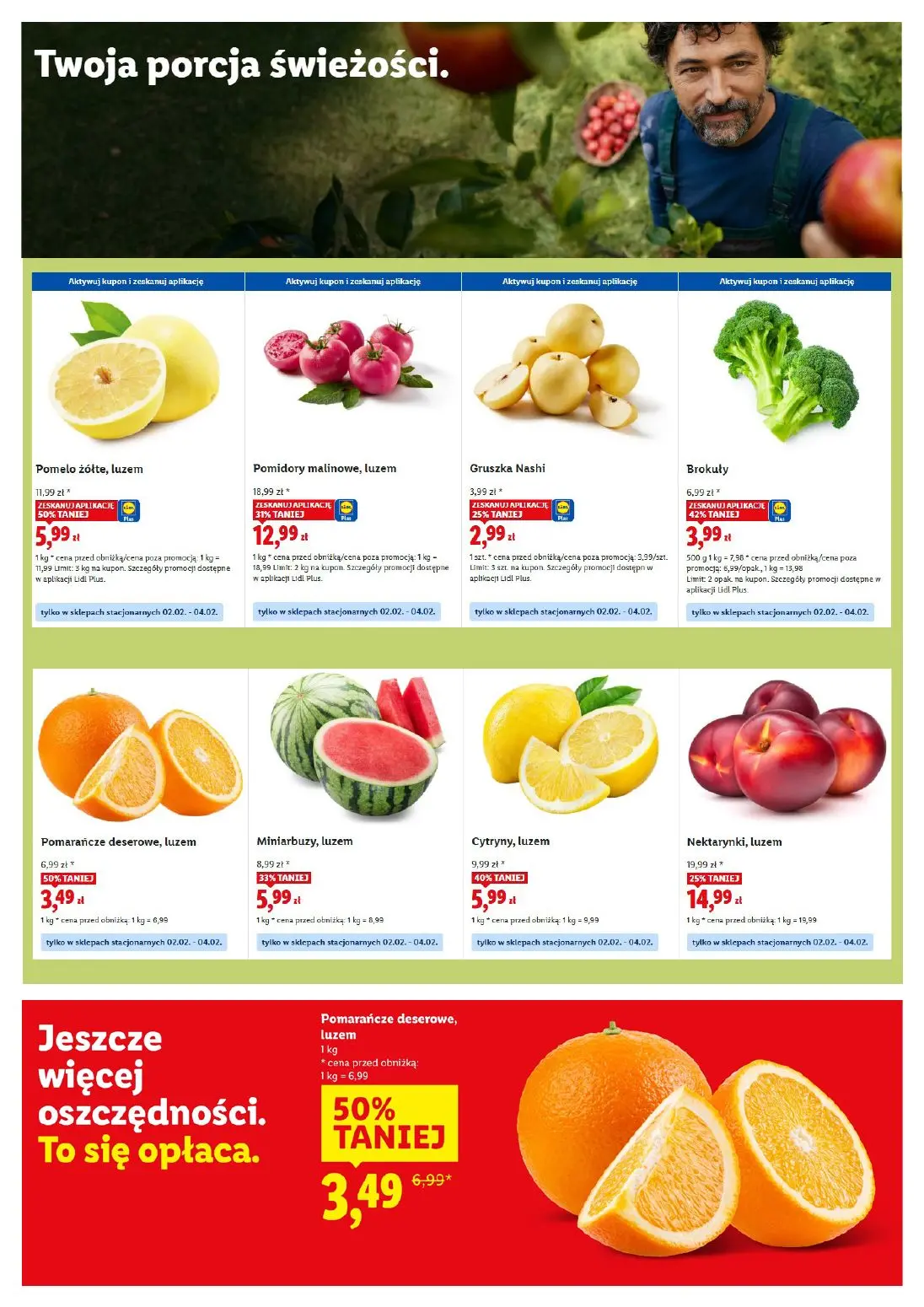 gazetka promocyjna LIDL Lidl plus. Skanujesz - To się opłaca - Strona 3