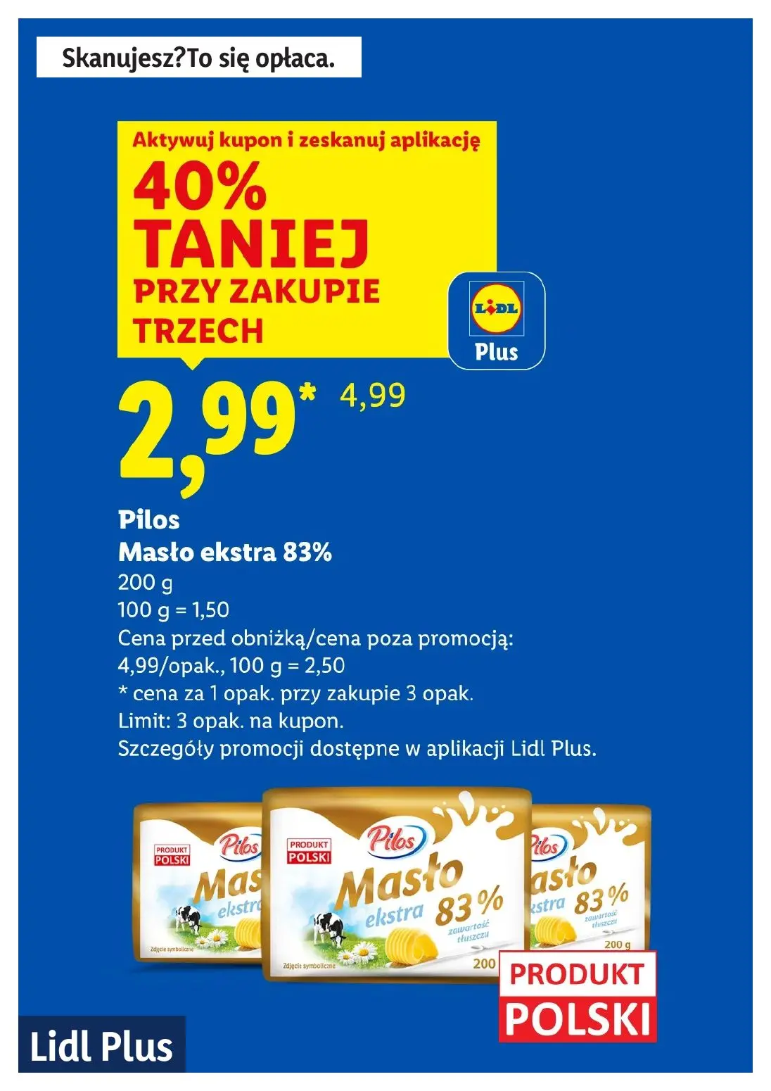 gazetka promocyjna LIDL Lidl plus. Skanujesz - To się opłaca - Strona 6