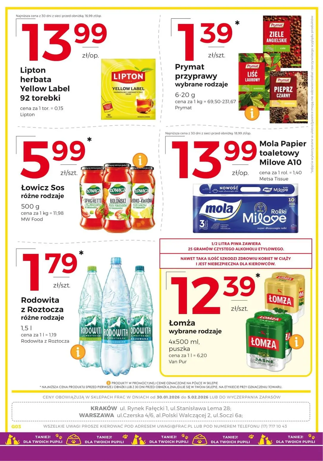 gazetka promocyjna FRAC Warszawa - Czerska, Polski Walczącej, Soczi - Strona 4