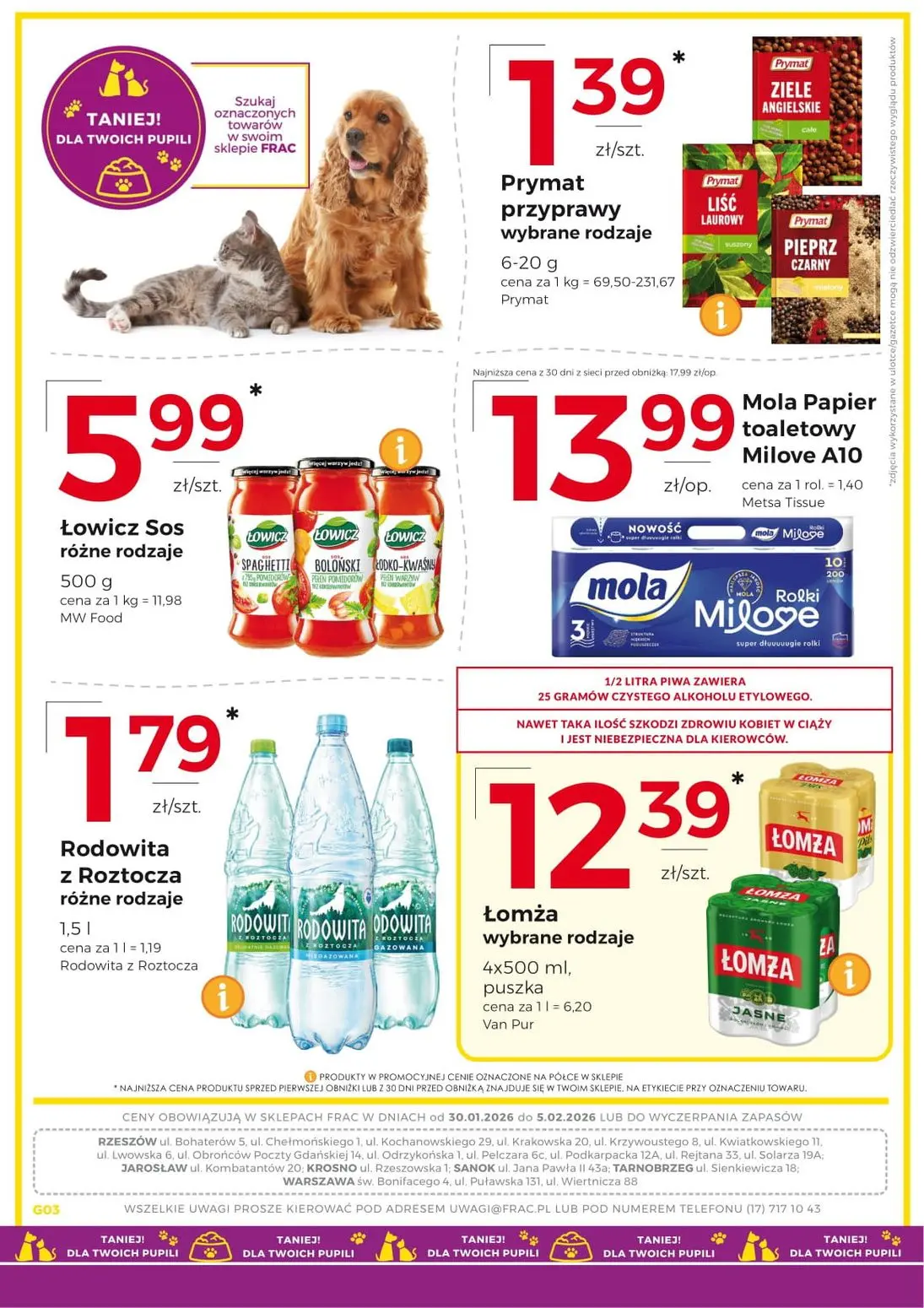 gazetka promocyjna FRAC Warszawa - Bonifacego, Puławska - Strona 4