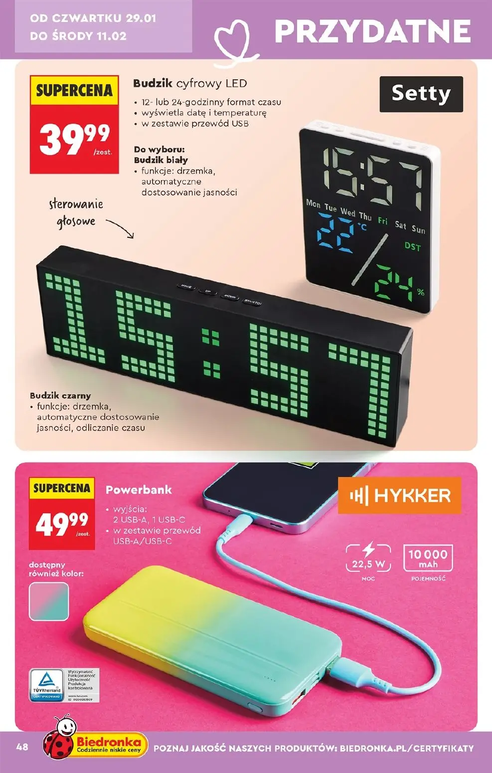 gazetka promocyjna Biedronka Hity i inspiracje - Strona 50