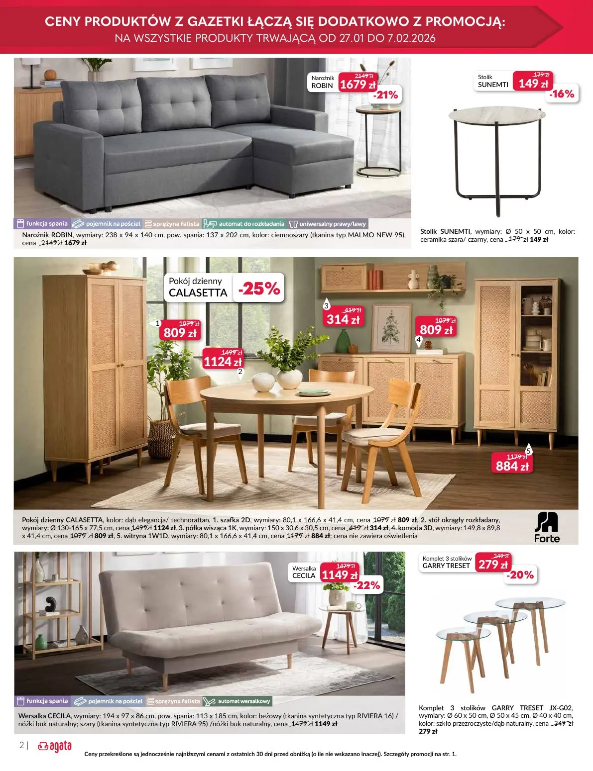 gazetka promocyjna Agata Meble i dodatki - Strona 2