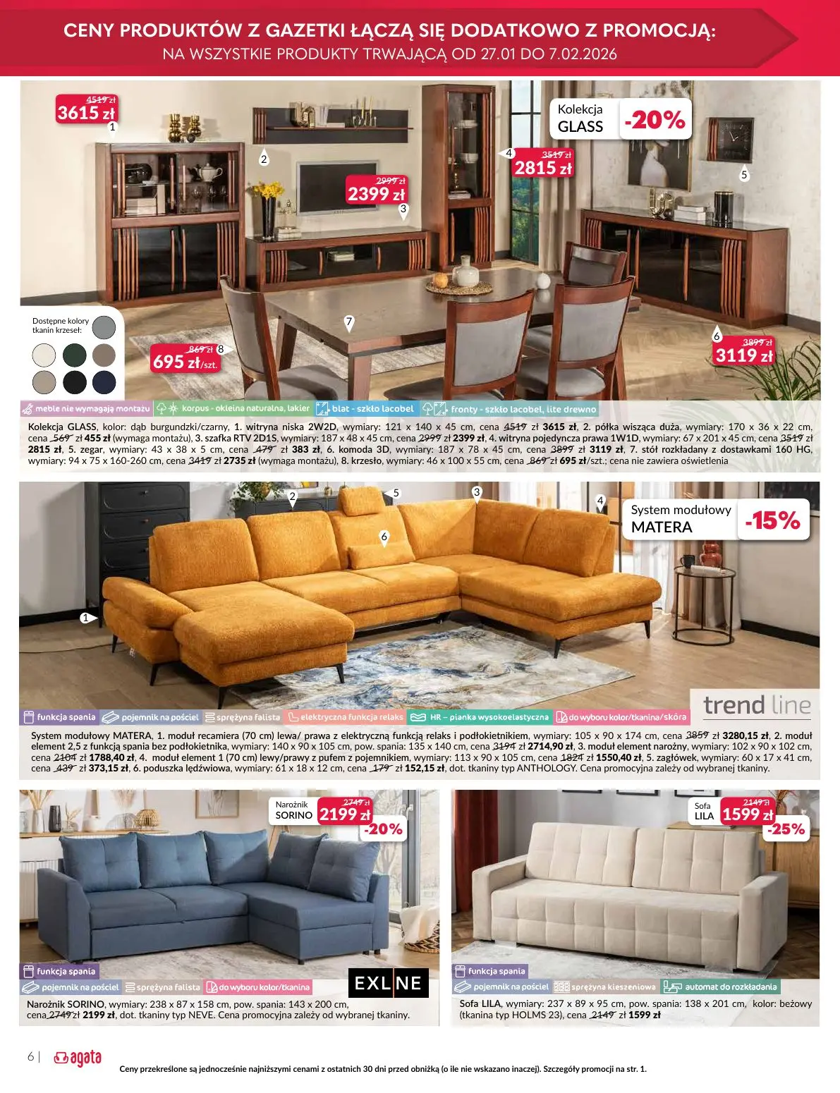 gazetka promocyjna Agata Meble i dodatki - Strona 6