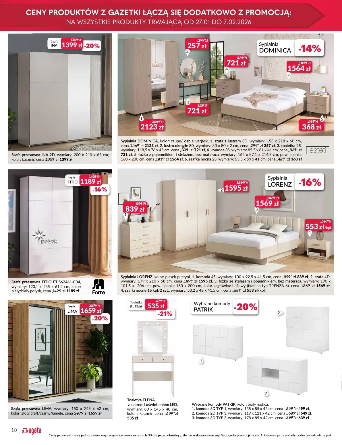 gazetka promocyjna Agata Meble i dodatki - Strona 10