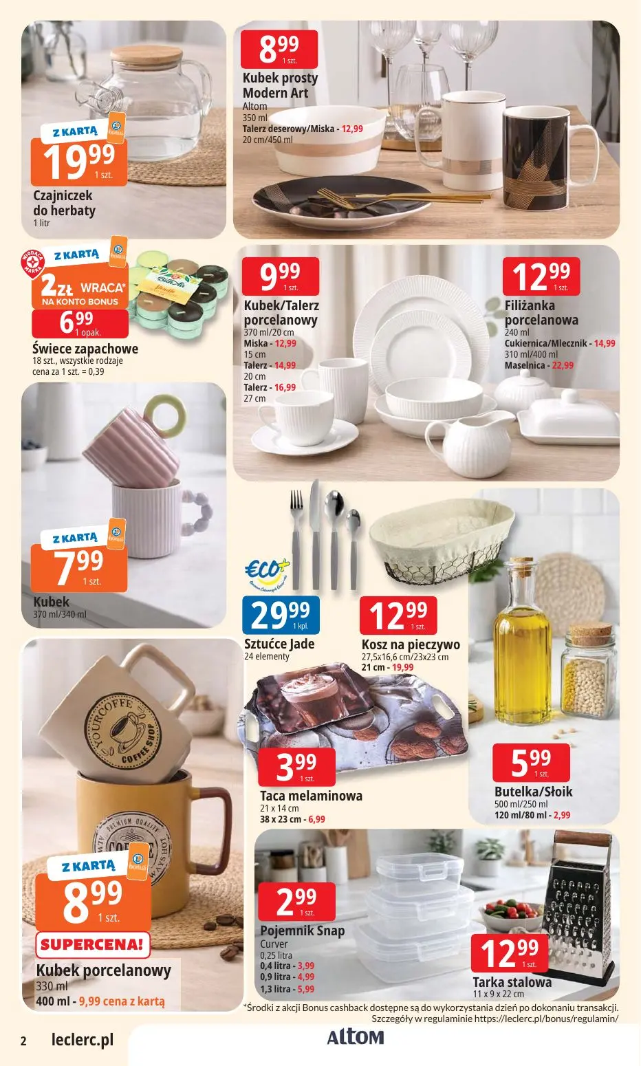 gazetka promocyjna E.Leclerc Wybór w dobrej cenie - Strona 2