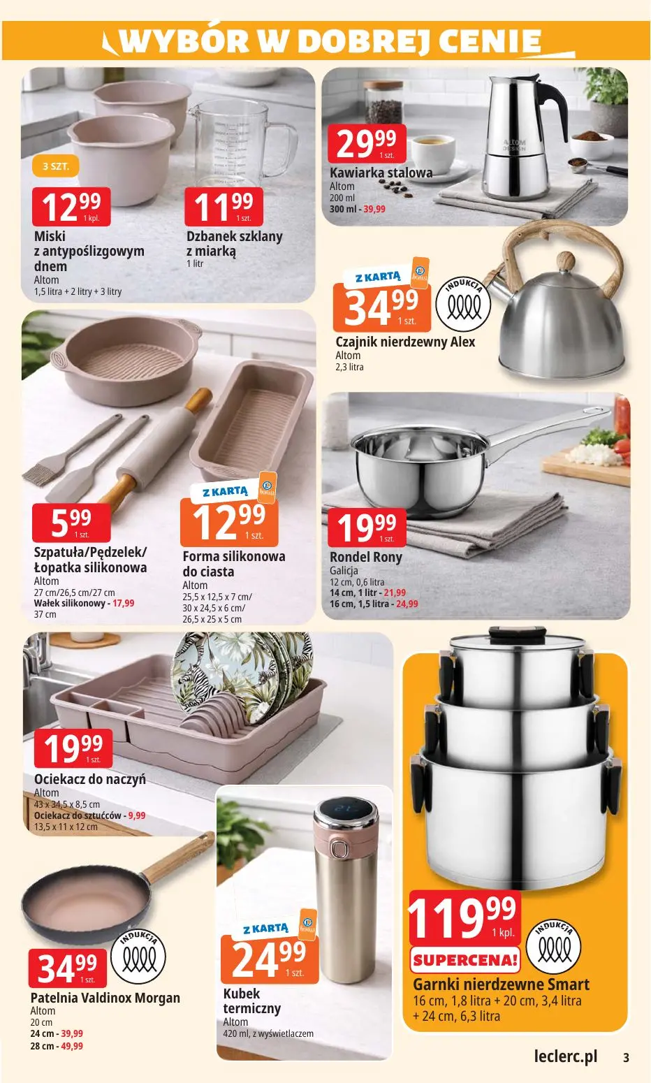 gazetka promocyjna E.Leclerc Wybór w dobrej cenie - Strona 3