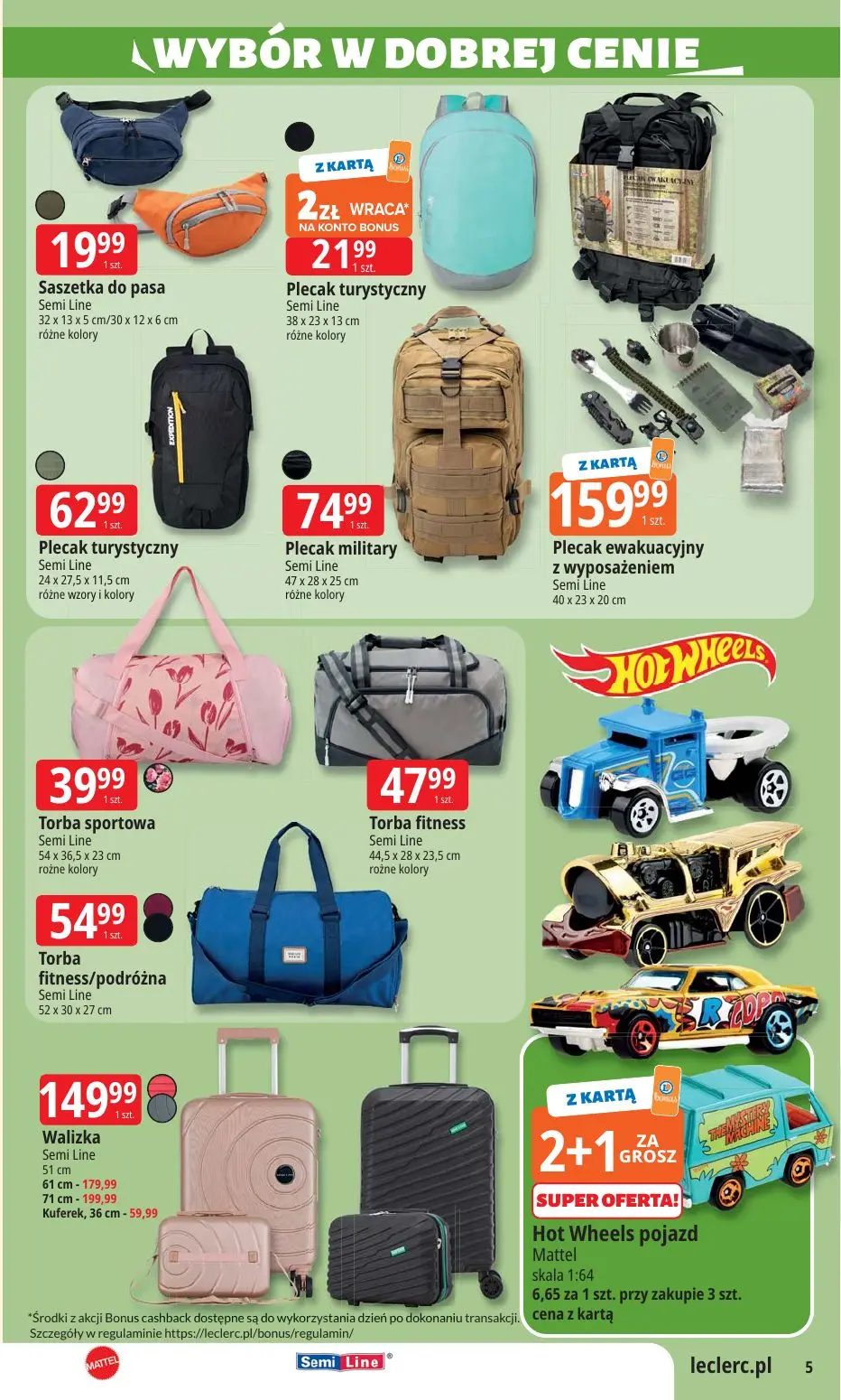 gazetka promocyjna E.Leclerc Wybór w dobrej cenie - Strona 5